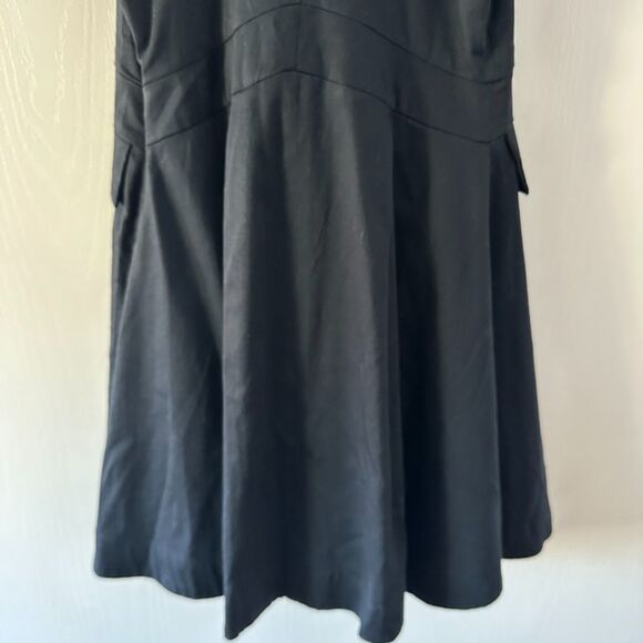 Iodice Womens Full Lace Up Dress Black Mini Goth Cottagecore Size 4 Small - Picture 7 of 10